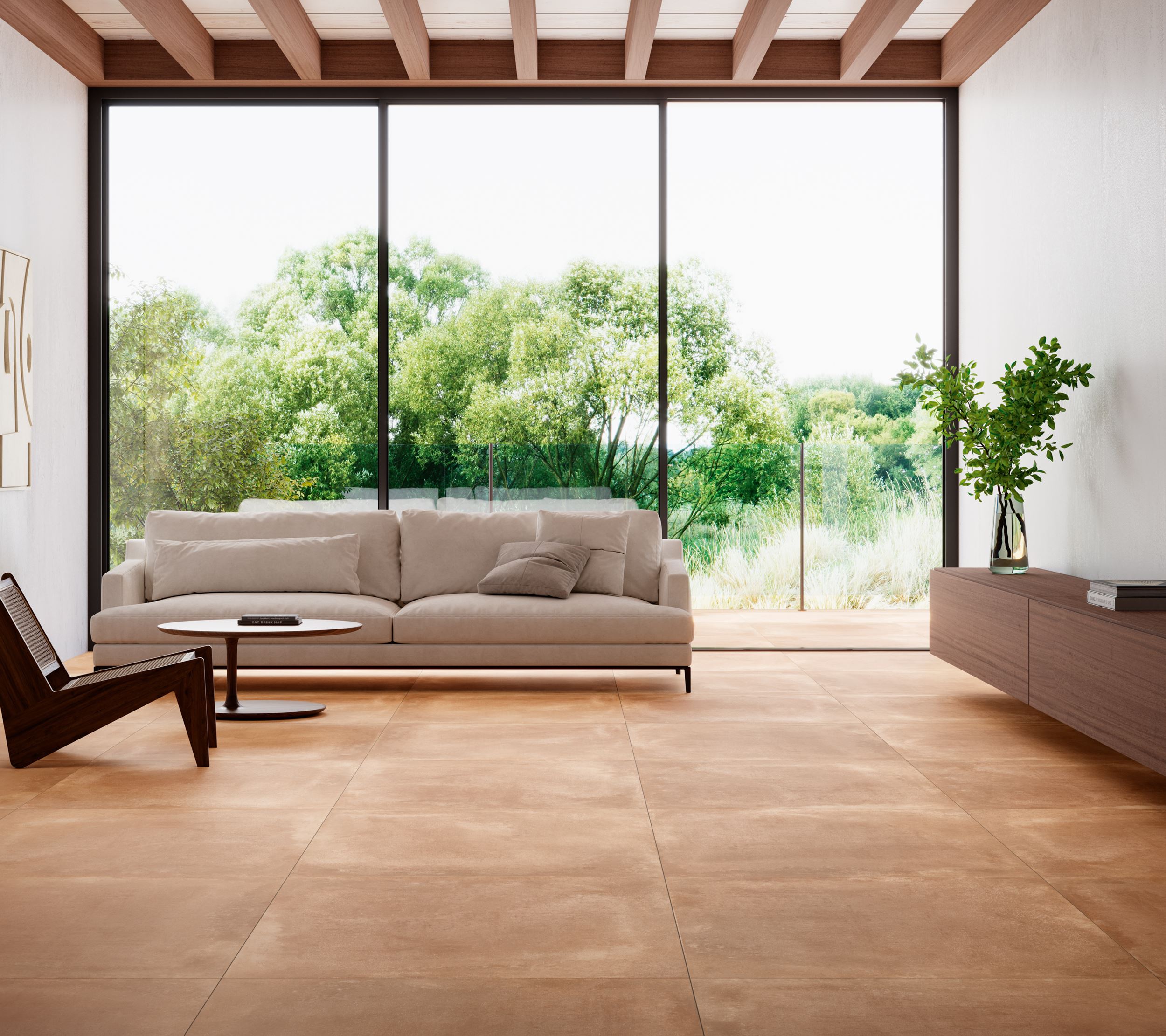 carrelage imitation terre cuite